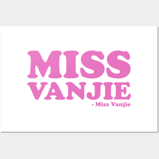 miss vanjie Posters and Art